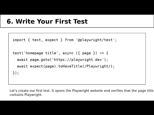 How to Install Playwright with TypeScript