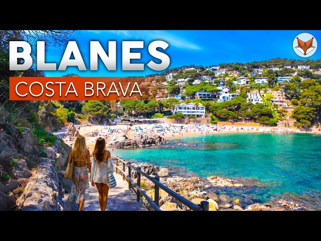Blanes Walking Tour 4K 🇪🇸 | The Costa Brava Destination That Has It All 🌊✨