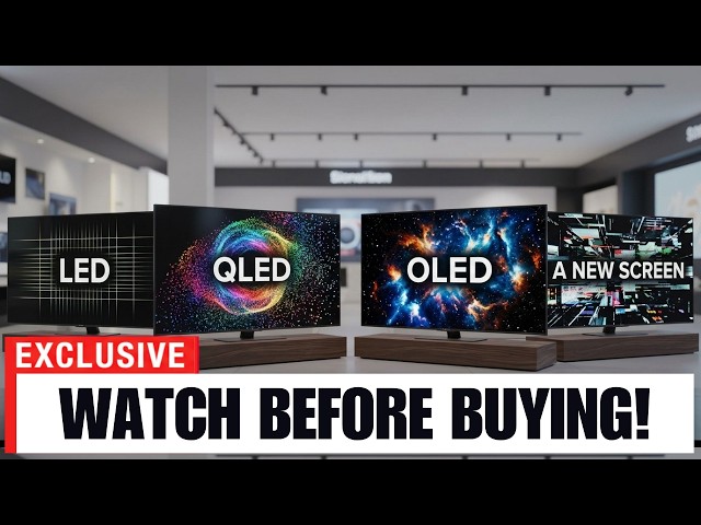 LED vs QLED vs OLED vs Mini LED   The REAL Winner in 2026 Stop Wasting Your Money  EDITION