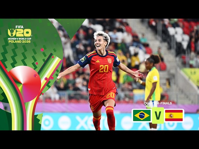 SPAIN DEFEATS BRAZIL | FIFA U-20 Women's World Cup 2026™ Highlights