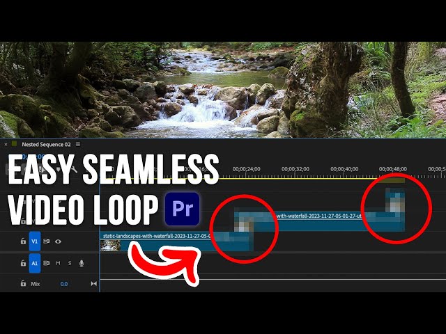 How To Loop Video In Premiere Pro (Easy Seamless Loop)
