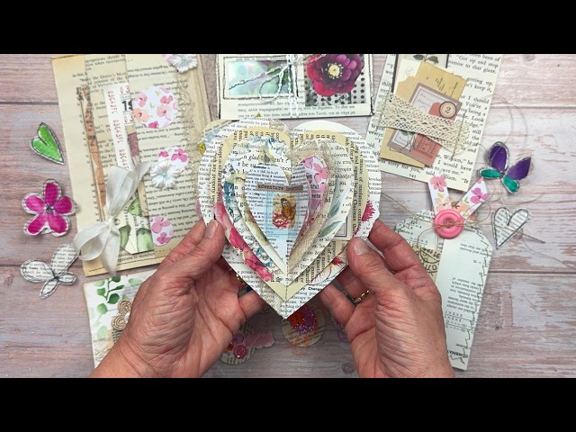 10 Creative Things You Can Make From OLD BOOK PAGES
