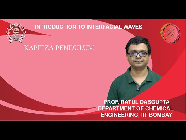 Lecture 24: Kapitza pendulum