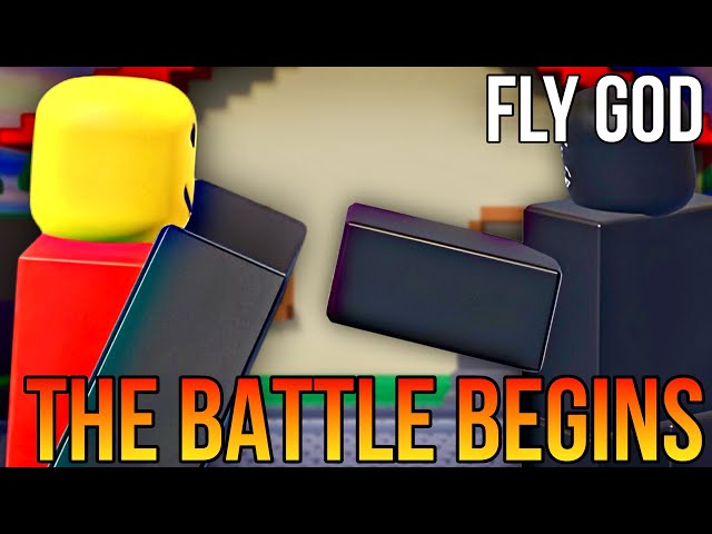 CAN FLY BATTLER BEAT THE FIRST STAGE THE BATTLE BEGINS! | Roblox | [The Battle Bricks]