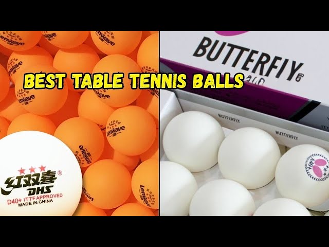 Best Table Tennis Balls in 2026