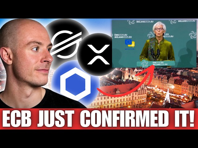 The European Central Bank Announce Crypto Role Out! Stellar XLM, Ripple XRP And Chainlink LINK......
