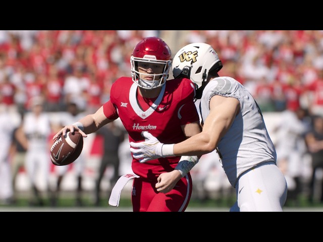 Houston vs UCF - NCAA Football 10/3/26 Full Game Highlights (College Football 27 Sim)