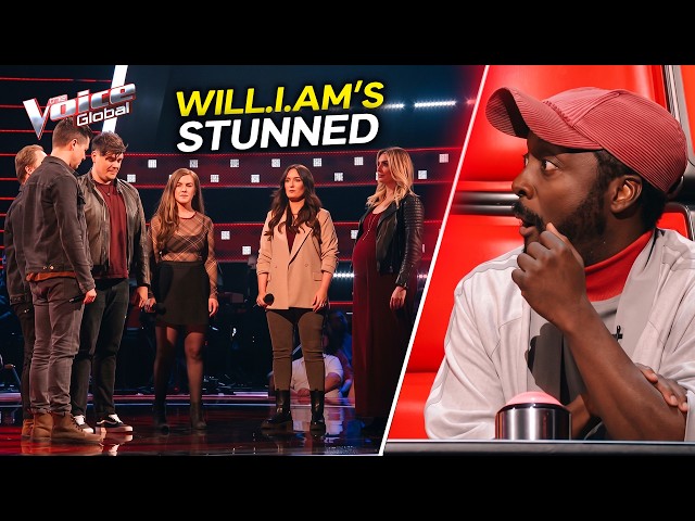 A Cappella Group Of 6 Shocked Will.i.am With No Instruments?! | The Voice UK 2026
