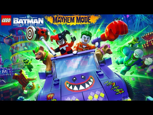 LEGO Batman Mayhem Mode DLC - Full Game Walkthrough