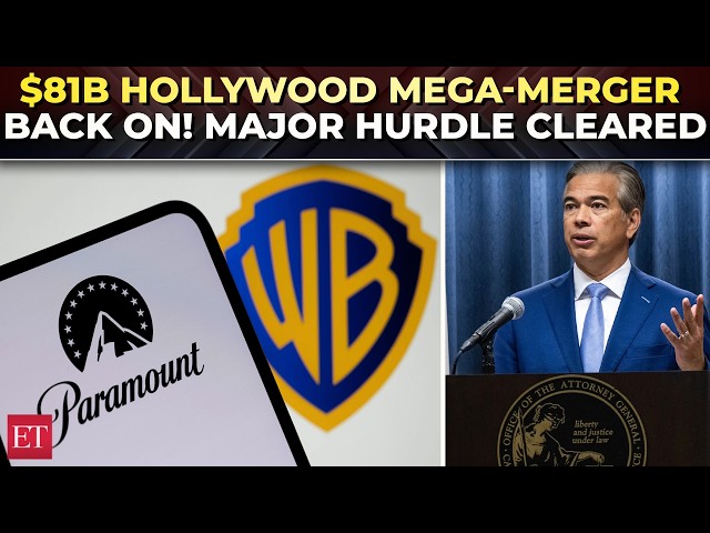 Paramount-Warner $81B mega-merger breakthrough! California settlement announced
