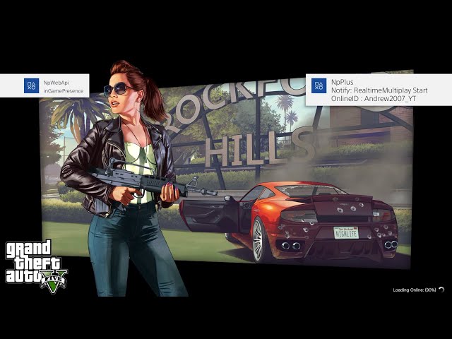 PS4 Jailbreaks - How To Grand Theft Auto V (GTA 5) Online On A Jailbroken PS4