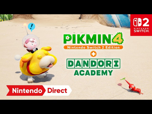 Pikmin 4 – Nintendo Switch 2 Edition + Dandori Academy – Nintendo Direct 9.9.2026