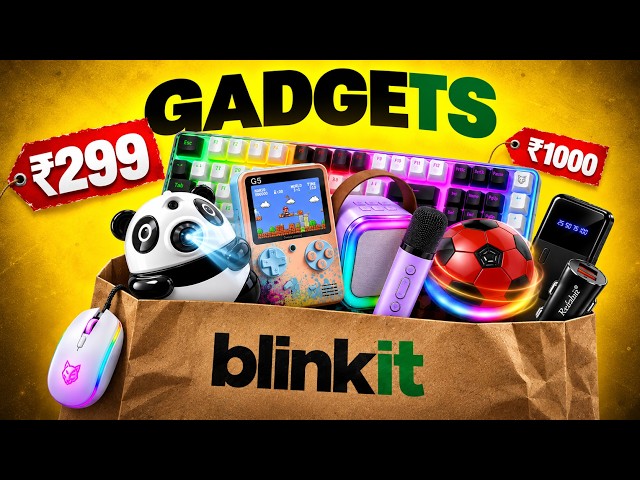 I Tried 7 Tech Gadgets From Blinkit UNDER ₹1000!