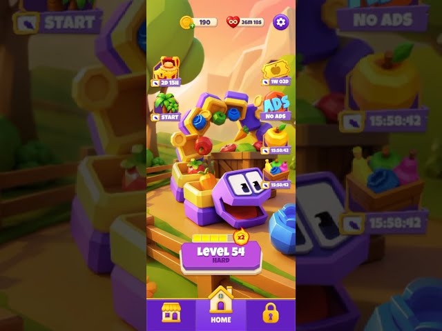 Snacky Dash 54 | GAME Walkthrough