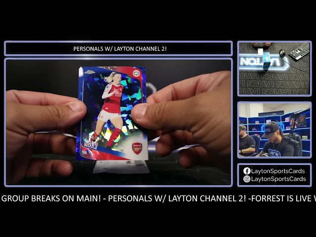 3 Boxes of 25/26 Topps Chrome UEFA Women's Sapphire for Jenny L