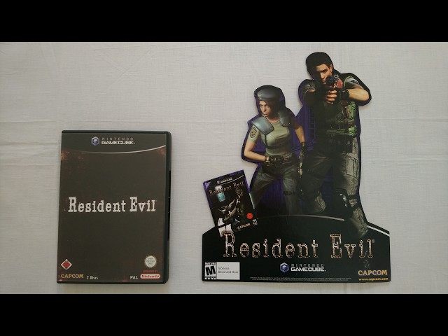 Retro Video Game Promo Collection (PART 361) - Resident Evil Standee (Capcom,GameCube)