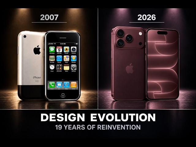 iPhone Evolution: Every Model from 2007 to 2026 📱 | EraShift