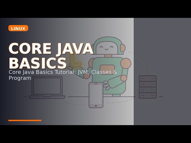 Core Java Basics Tutorial: JVM, Classes & Program Anatomy Explained
