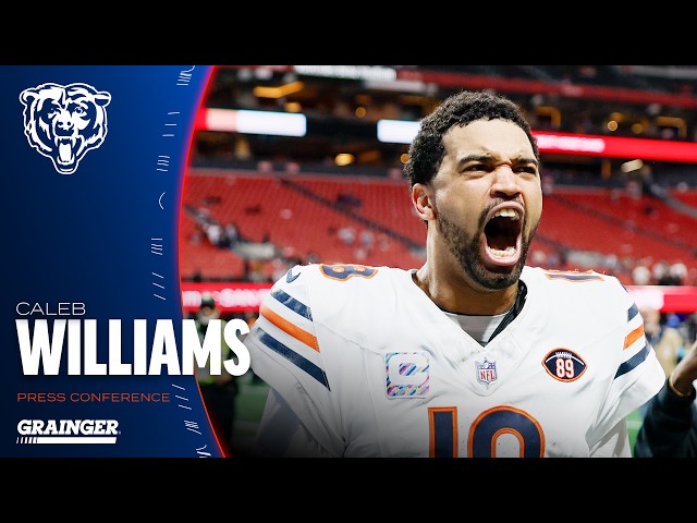 Caleb Williams on preparing for Patriots | Press Conference