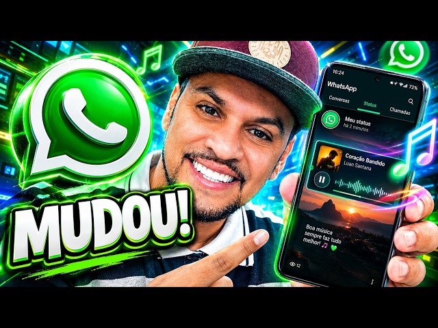 IT'S OUT! WhatsApp Gets a New Music Status Interface Look (How to Use the New Interface)