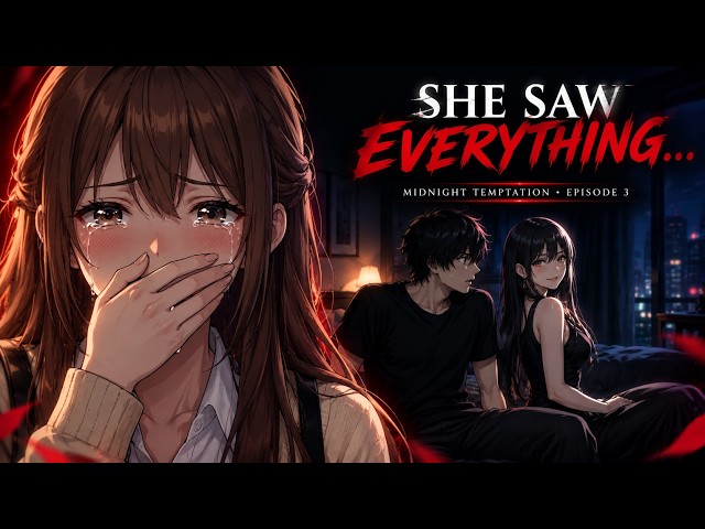 MIDNIGHT TEMPTATION Episode 3 🖤 | Yuna Saw Everything… 💔 | Dark Romance Anime