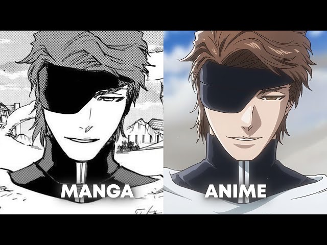 Manga vs Anime || Bleach TYBW season 4 episode 8