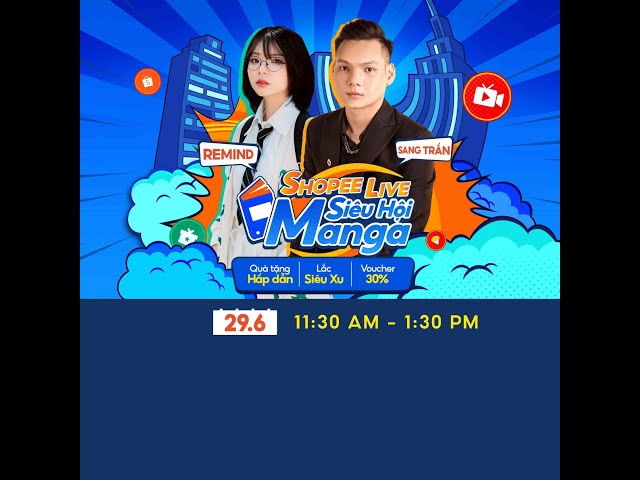 🔴 [LIVESTREAM] 11H30 | 29.6: XEM SIÊU HỘI MANGA NHẬN QUÀ KHỦNG & CƠ HỘI SĂN POPMART RESTOCK