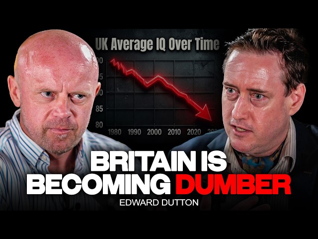 Civilisation WILL Collapse If We Keep Getting Dumber | Prof. Ed Dutton