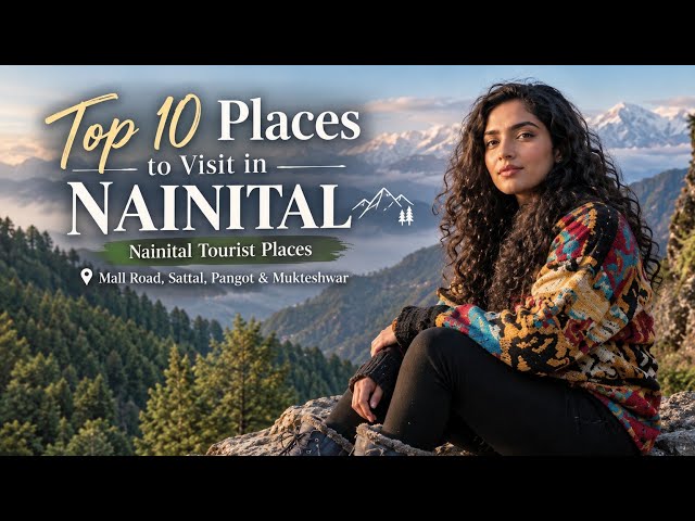 Top 10 Places to Visit in Nainital | Nainital Tourist Places | Mall Road, Sattal,Pangot & Mukteshwar