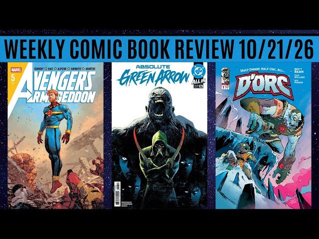 Weekly Comic Book Review 10/21/26