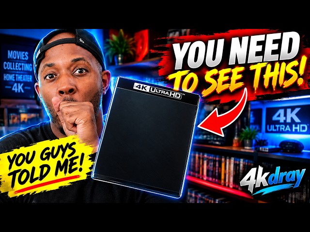 You Guys Told Me To Buy This 4K Blu-Ray… WOW!