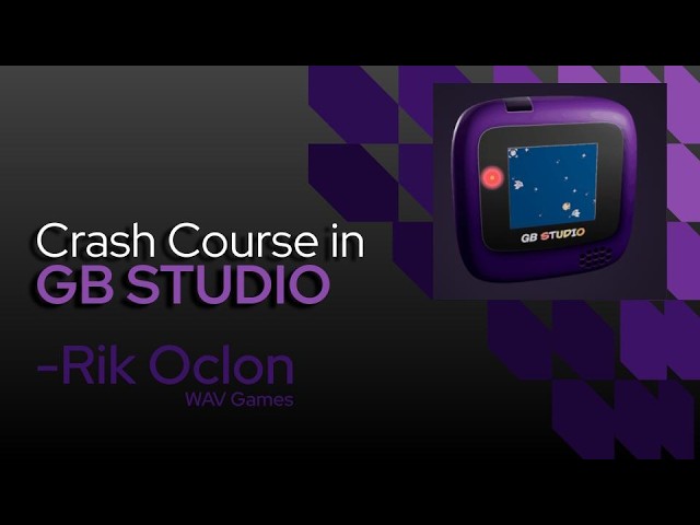 GB Studio Crash Course (make Game Boy games with no code!)