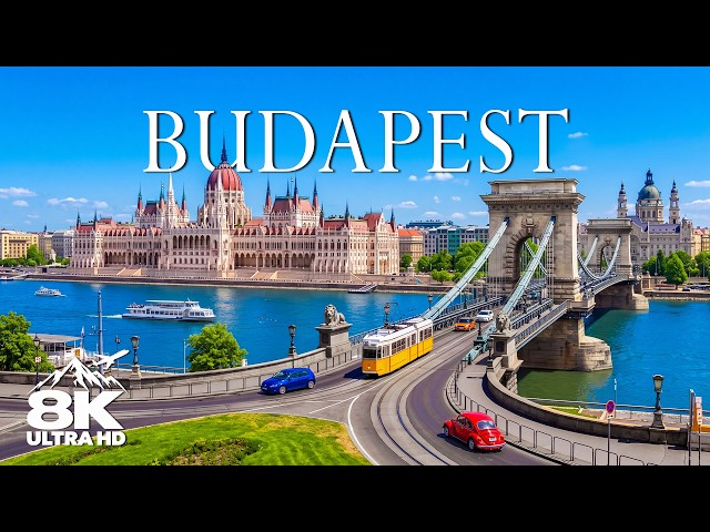Budapest 8K 🇭🇺 | Budapest Like You’ve Never Seen It – Stunning Architecture & Riverside Views