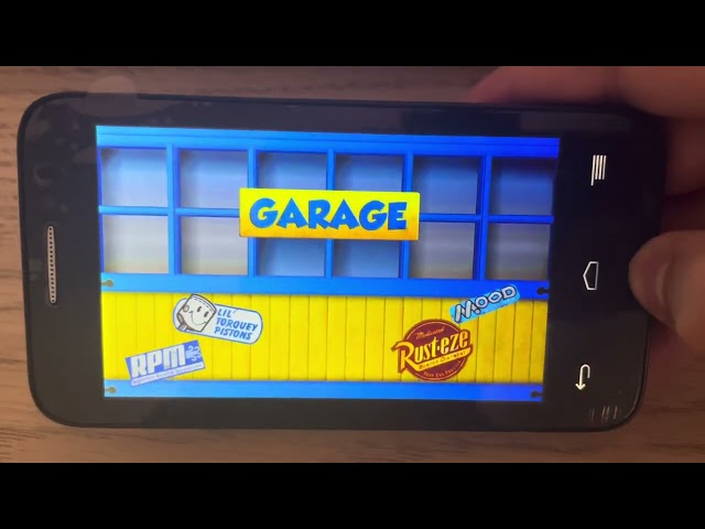 Cars: Fast as Lightning (Android) (v1.3.4d) (Mod) on my Alcatel Evolve 2 (Android 4.4.2) - Part 1