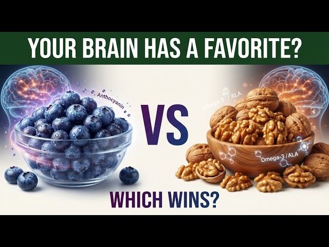 Blueberries vs Walnuts SHOCK: Which One Is Better for Your Brain?