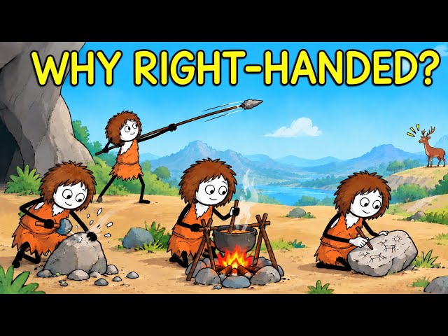 Why Are 90% of Humans Right-Handed? The Strange Science of Handedness#simpleexplain