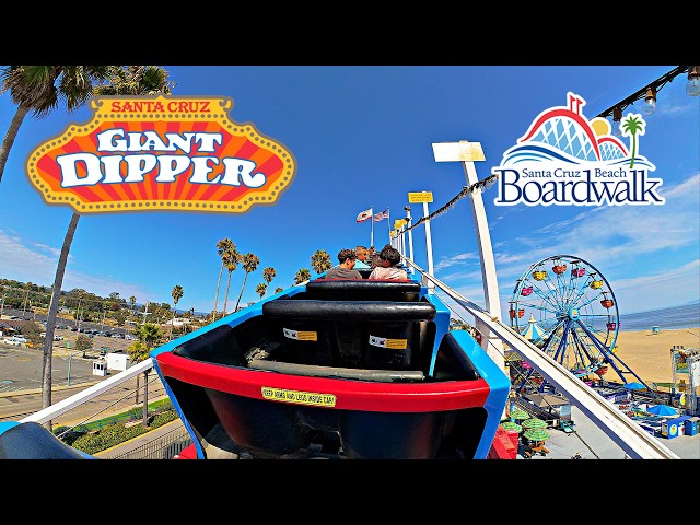 2026 Giant Dipper 4K POV Santa Cruz Beach Boardwalk