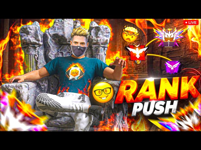 🔴[Live Free Fire New Rank Season Rank Push Live !!