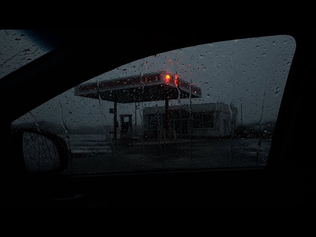 Soothing Heavy Rain Inside a Car - Beat Insomnia, Calm Your Mind, White Noise for Sleep
