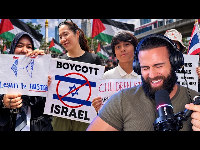 ANTI ISRAEL Protest in Thailand gets OUT OF HAND!