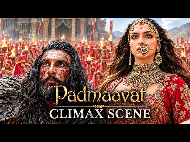 Padmaavat Ka Dil Dehla Dene Wala Climax 😱 | Padmaavat Powerful Ending Scene | Deepika Padukone
