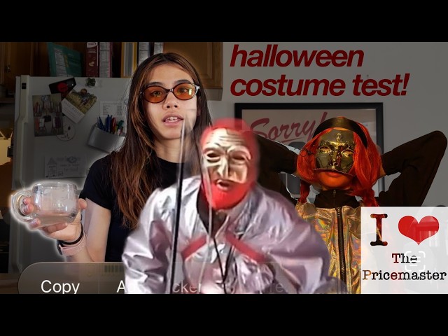 everything is for sale: halloween costume test & yap *with new mic! :D*