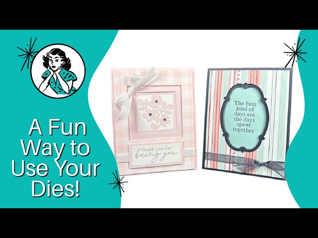 🔴  How to Make a Die Cut Window Card with Any Shape