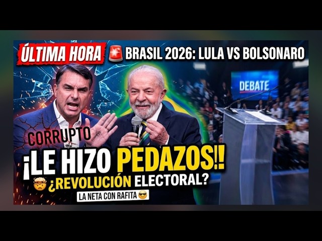 🚨 ¡SE ACABÓ! LULA HUMILLA A FLAVIO BOLSONARO EN EL DEBATE ¿CAMBIA TODO EN BRASIL?