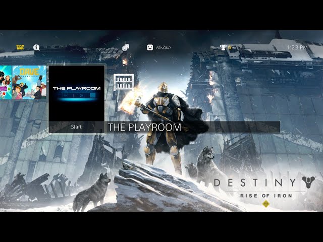 Destiny Dynamic Theme For PS4 