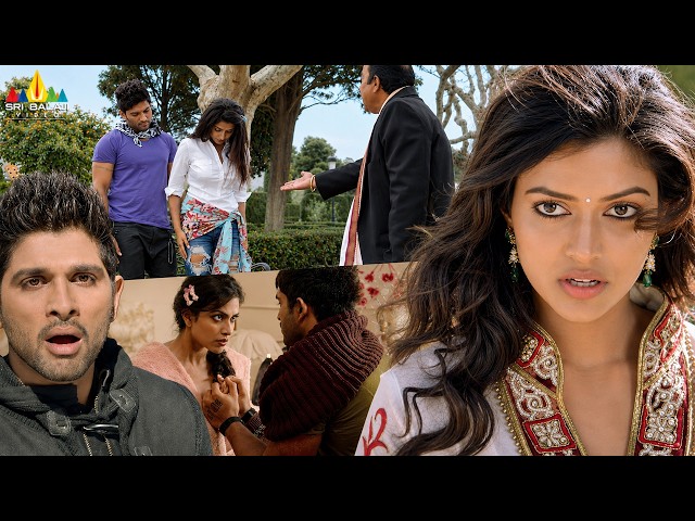 Allu Arjun & Amala Paul's Back to Back Scenes | Iddarammayilatho | Telugu Movie Scenes | Allu Arjun