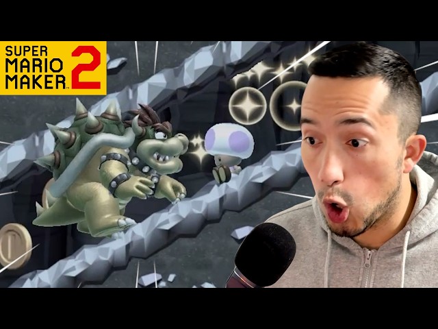 How is Bowser SO FAST?! | Super Mario Maker 2
