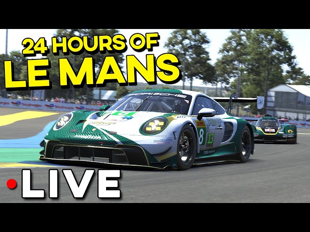 The Biggest Race of the Year - LMU 24 Hours of LE MANS - NIGHT Stints