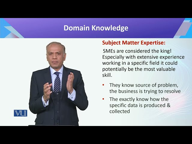 What is Data Science: Domain Knowledge | Introduction to Data Science | CS442_Topic010