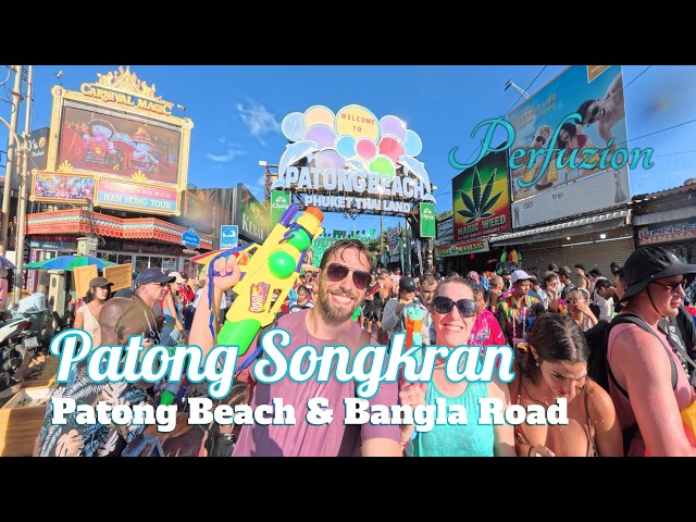 💦 360° VR Phuket Songkran: Patong Beach to Bangla Road